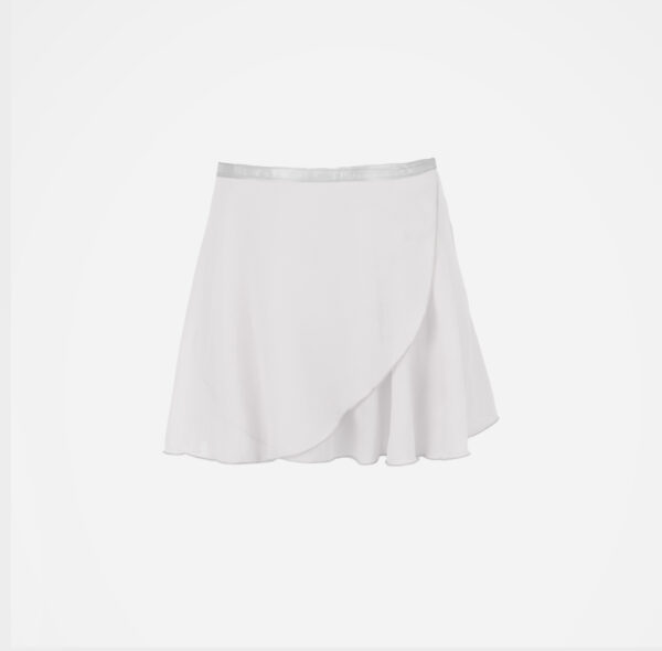 Jupe à nouer mousseline blanche