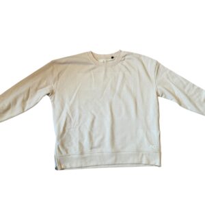 Sweat femme décontracté et zippé de côté